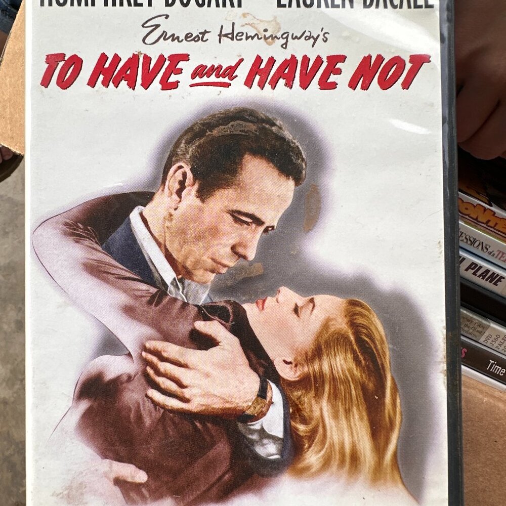 Classic Romance: Humphrey Bogart & Lauren Bacall in 'To Have and Have Not' DVD